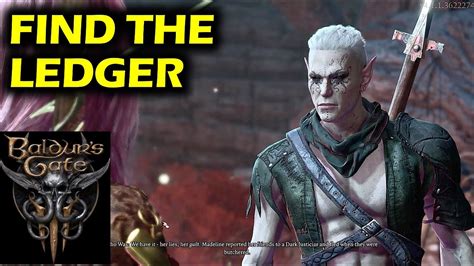 Baldur's Gate 3: How to Find the Ledger & Complete Punish the Wicked .